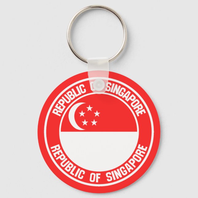 Llavero Emblema de la Ronda de Singapur (Anverso)