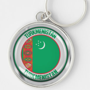 Llavero Emblema de la Ronda de Turkmenistán