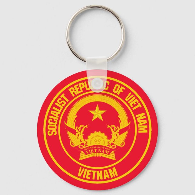 Llavero Emblema de la Ronda de Vietnam (Anverso)