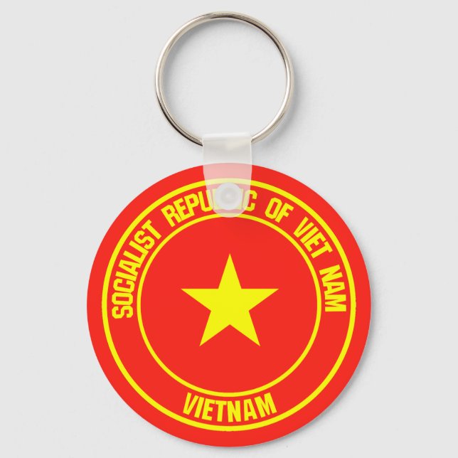 Llavero Emblema de la Ronda de Vietnam (Anverso)