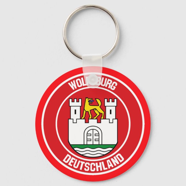 Llavero Emblema de la ronda de Wolfsburg (Anverso)