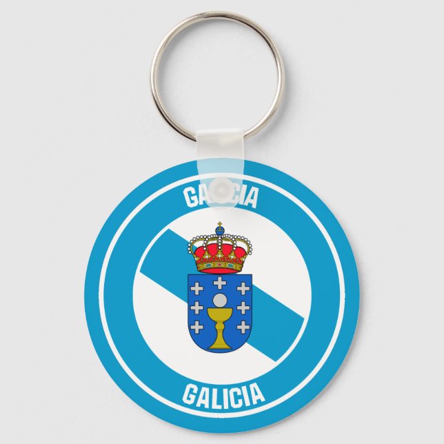 Llavero Emblema de la Ronda Galicia (Anverso)