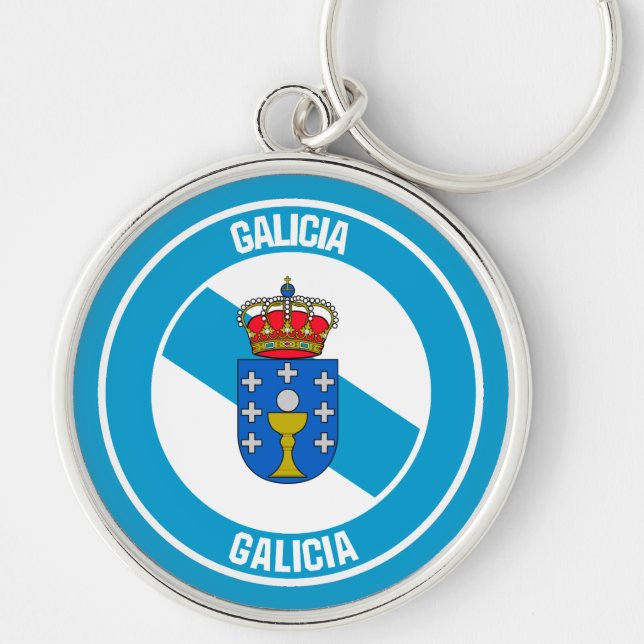 Llavero Emblema de la Ronda Galicia (Frente)