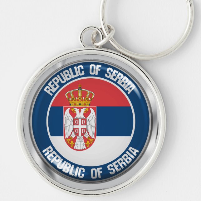 Llavero Emblema de la Ronda Serbia (Frente)
