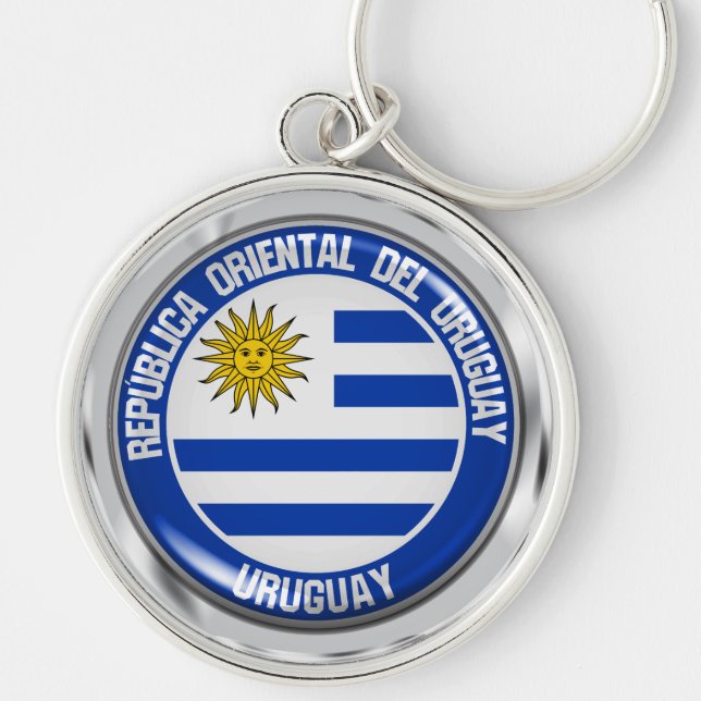 Llavero Emblema de la Ronda Uruguay (Frente)