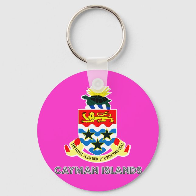 Llavero Emblema de las Islas Caimán (Anverso)