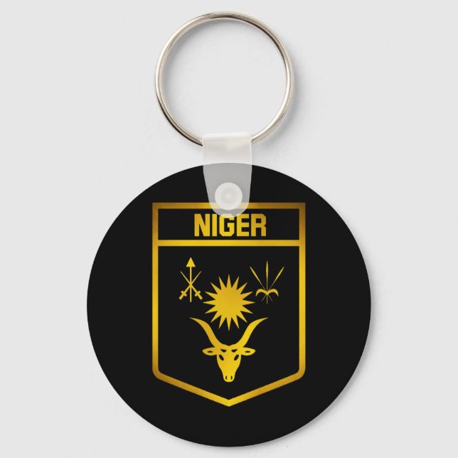 Llavero Emblema de Níger (Anverso)