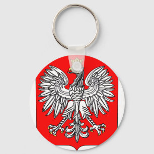 Llavero Emblema De Polonia Keychain