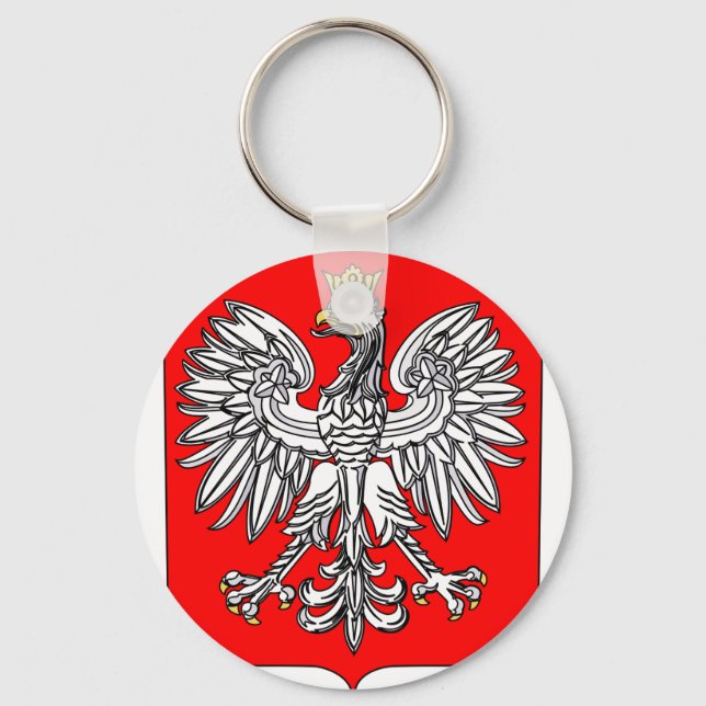 Llavero Emblema De Polonia Keychain (Anverso)