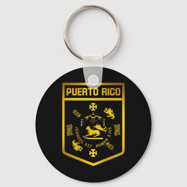 Llavero Emblema de Puerto Rico (Anverso)