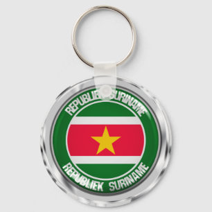 Llavero Emblema de Ronda de Surinam