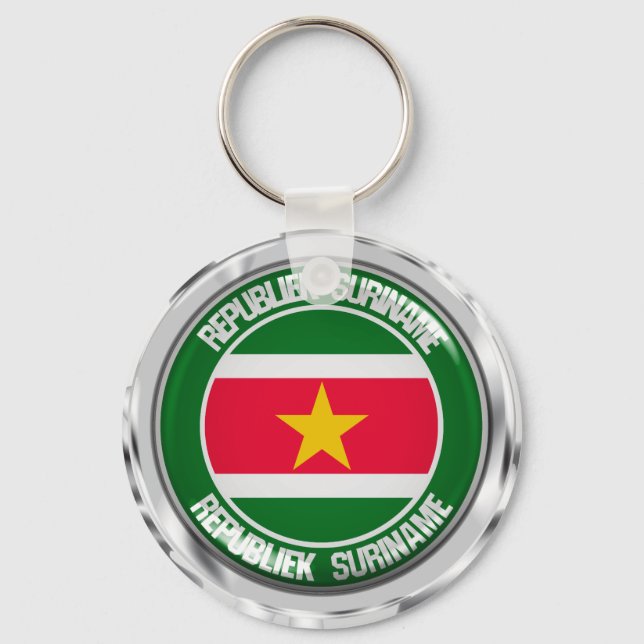 Llavero Emblema de Ronda de Surinam (Anverso)