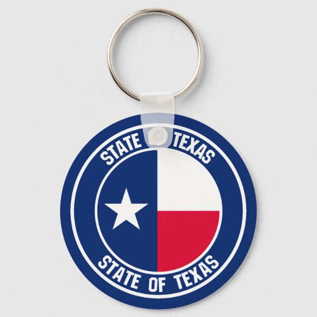 Llavero Emblema de Ronda de Texas (Anverso)