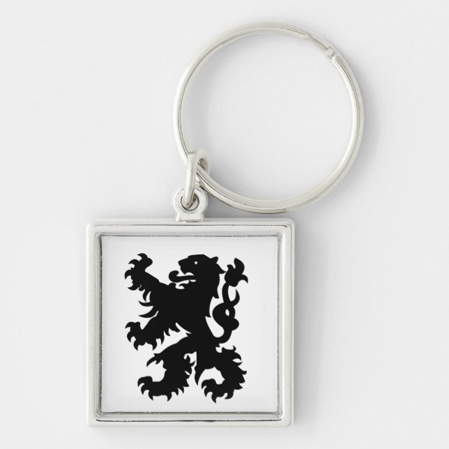 Llavero Emblema del León Flamenco (Frente)