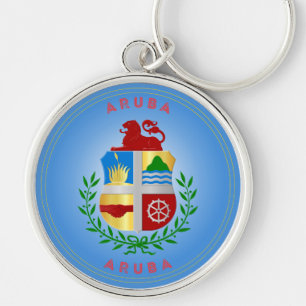 Llavero Emblema del Patrimonio de Aruba
