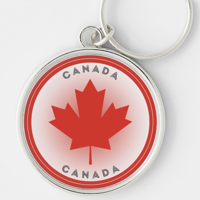 Llavero Emblema del Patrimonio de Canadá (Frente)
