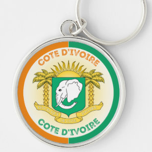 Llavero Emblema del Patrimonio de Costa de Marfil