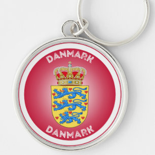 Llavero Emblema del Patrimonio de Dinamarca