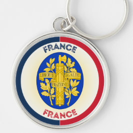 Llavero Emblema del Patrimonio de Francia