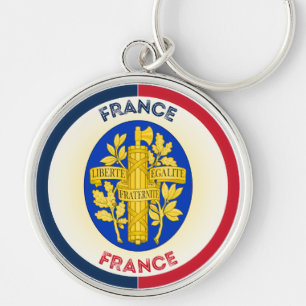 Llavero Emblema del Patrimonio de Francia