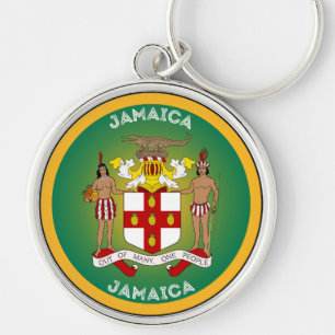 Llavero Emblema del Patrimonio de Jamaica
