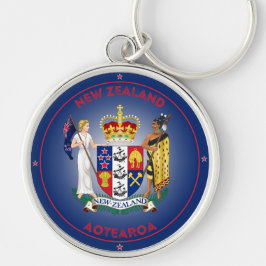 Llavero Emblema del Patrimonio de Nueva Zelanda