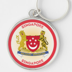 Llavero Emblema del Patrimonio de Singapur