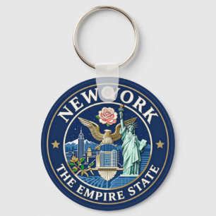 Llavero Emblema del Patrimonio del Estado de Nueva York