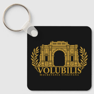 Llavero Emblema Dorado Romano del Arco de Caracalla de Vol