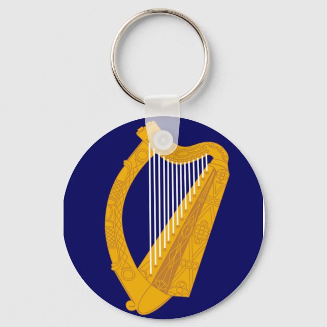 Llavero Emblema irlandés Harp (Anverso)