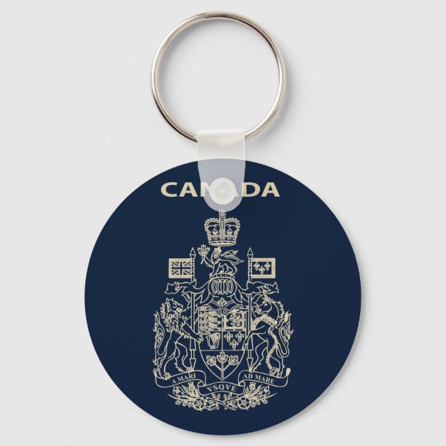 Llavero Emblema nacional de Canadá (Anverso)