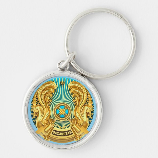 Llavero Emblema nacional de Kazajistán (Frente)