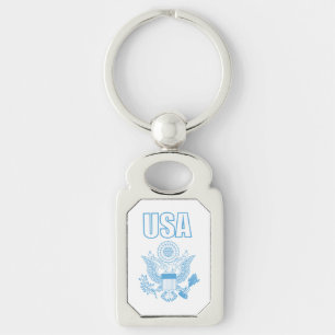 Llavero emblema nacional de los Estados Unidos