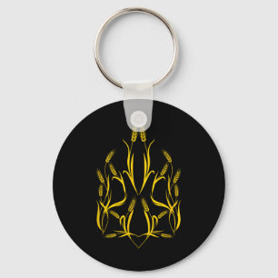 Llavero Emblema nacional de Ucrania - Escudo de armas orej