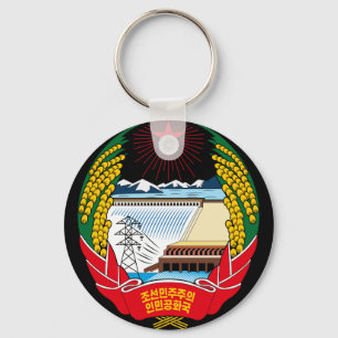 Llavero emblema norte de corea