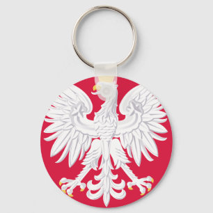 Llavero Emblema polaco - Escudo de Polonia - Polska Herb P