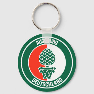 Llavero Emblema redondeado de Augsburgo