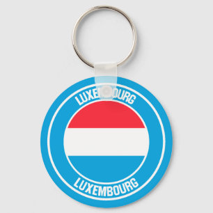 Llavero Emblema redondeado de Luxemburgo