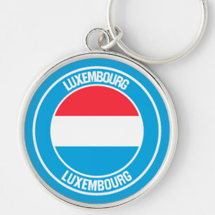 Llavero Emblema redondeado de Luxemburgo