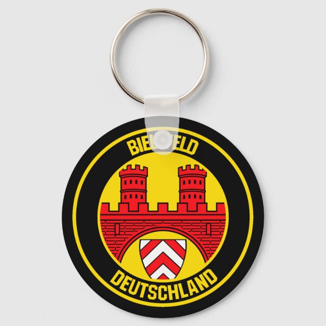 Llavero Emblema redondo bielefeld (Anverso)