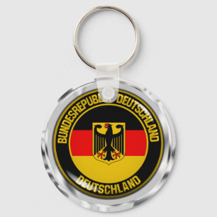 Llavero Emblema redondo de Alemania