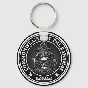 Llavero Emblema redondo de Bahamas