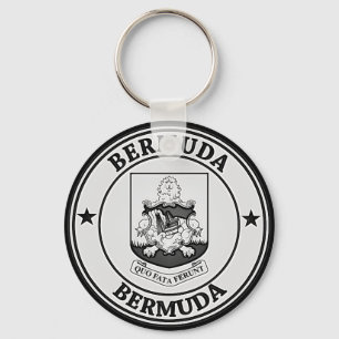 Llavero Emblema redondo de Bermudas