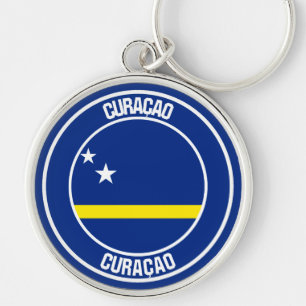 Llavero Emblema redondo de Curazao
