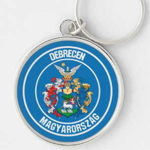 Llavero Emblema Redondo de Debrecen