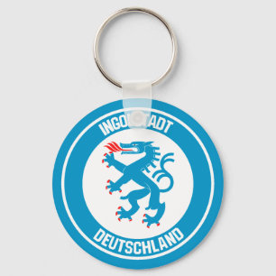 Llavero Emblema Redondo de Ingolstadt