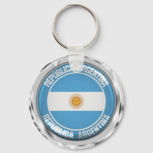 Llavero Emblema redondo de la Argentina