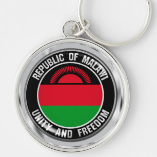 Llavero Emblema Redondo de Malawi
