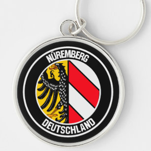 Llavero Emblema redondo de Nuremberg