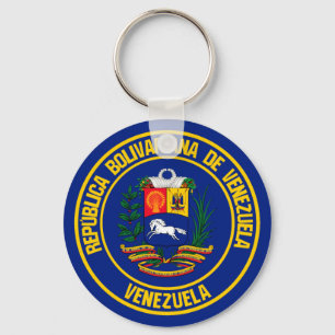 Llavero Emblema redondo de Venezuela